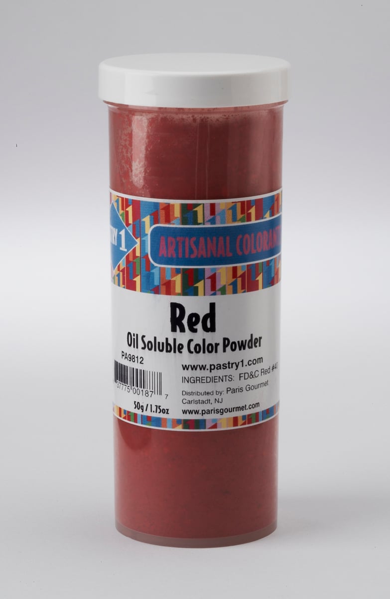 Fat-Soluble Food Coloring Powder | Red - Pastry 1
